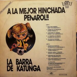 Disco de Vinilo La Barra De Katunga - A La Mejor Hinchada Peñarol Vinyl Record