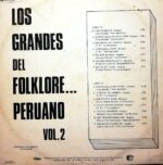 Disco de Vinilo Varios - Los Grandes Éxitos Del Folklore Perúano Vol 2. Vinyl Record