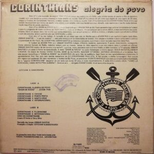 Disco de Vinilo Varios - Corinthians Alegria Do Povo Vinyl Record