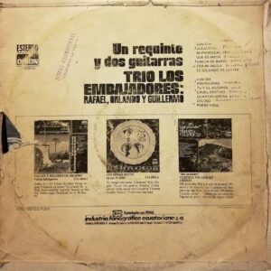 Disco de Vinilo Trío Los Embajadores  - Un Requinto Y Dos Guitarras Vinyl Record