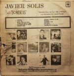 Disco de Vinilo Javier Solís - Sombras Vinyl Record