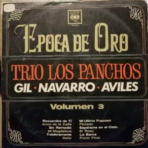 Disco de Vinilo Trío Los Panchos - Época De Oro Vol 3 Vinyl Record