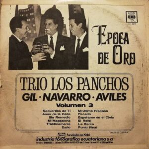Disco de Vinilo Trío Los Panchos - Época De Oro Vol 3 Vinyl Record