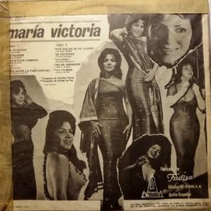 Disco de Vinilo María Víctoria - María Víctoria Vinyl Record