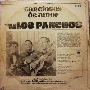 Disco de Vinilo El Trío Los Panchos - Canciones De Amor Vinyl Record