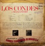 Disco de Vinilo Los Condes Y Manzanero - Los Condes Y Manzanero Vinyl Record