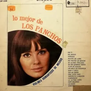 Disco de Vinilo Violines Románticos De México - Lo Mejor De Los Panchos Vinyl Record