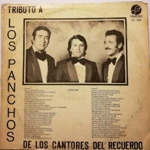 Disco de Vinilo Los Cantores El Recuerdo - Tributo A Los Panchos Vinyl Record