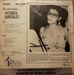 Disco de Vinilo Patricia González - Te Extraño Vinyl Record