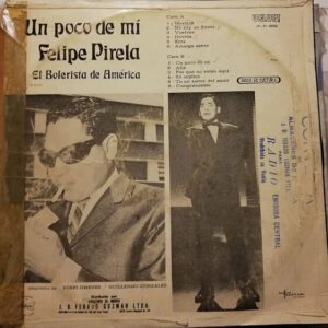 Disco de Vinilo Felipe Pirela - Un Poco De Mi Vinyl Record