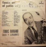 Disco de Vinilo Tomás Burbano, Saxo Conjunto - Fiesta En El Patio Vol. 2 Vinyl Record