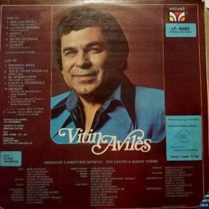 Disco de Vinilo Vitin Aviles  - Continuación Vinyl Record