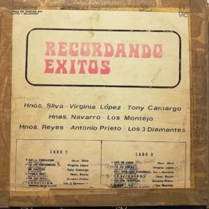 Disco de Vinilo Varios - Recordando Éxitos Vinyl Record