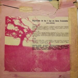 Disco de Vinilo Varios - Boleros Eternos Vol Iii Vinyl Record