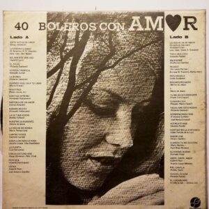 Disco de Vinilo Maracaibo Ensemble - 40 Boleros Con Amor Vinyl Record