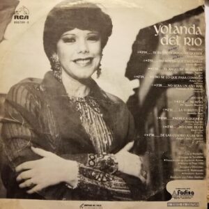 Disco de Vinilo Yolanda Del Rio - Yolanda Del Rio Vinyl Record