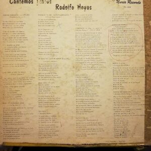 Disco de Vinilo Rodolfo Hoyos - Con Mi Corazón Te Espero Vinyl Record