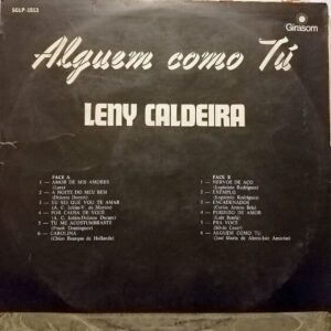Disco de Vinilo Leny Caldeira - Alguien Como Tu Vinyl Record