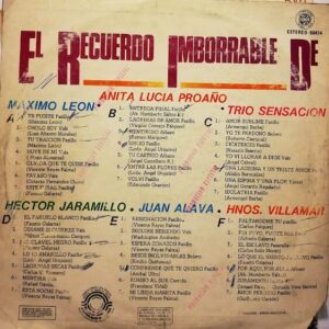 Disco de Vinilo Varios - El Recuerdo Imborrable De El Vinyl Record