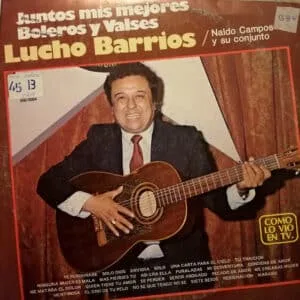Disco de Vinilo Lucho Barrios - Juntos Mis Mejores Boleros Y Valses Vinyl Record