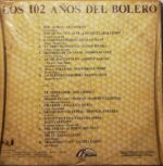 Disco de Vinilo Varios - Los 102 Años Del Bolero Vinyl Record