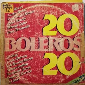 Disco de Vinilo Varios - 20 Boleros 20 Vinyl Record