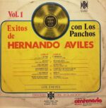 Disco de Vinilo Los Panchos - Éxitos De Hernando Aviles  Con Los Panchos Vol.1 Vinyl Record