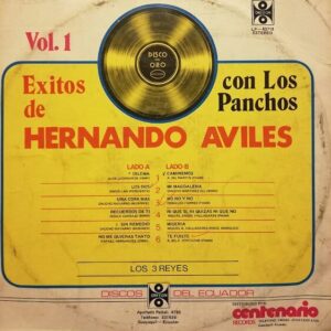 Disco de Vinilo Los Panchos - Éxitos De Hernando Aviles  Con Los Panchos Vol.1 Vinyl Record
