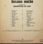 Disco de Vinilo Románticos De Cuba - Besame Mucho Vinyl Record