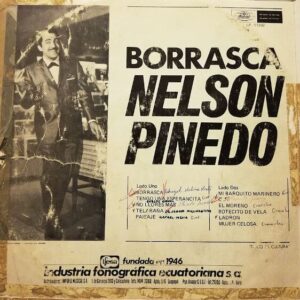 Disco de Vinilo Nelson Pinero - Borrasca Vinyl Record