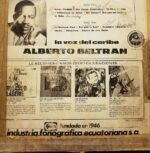 Disco de Vinilo Alberto Beltrán - La Voz Del Caribe Vinyl Record