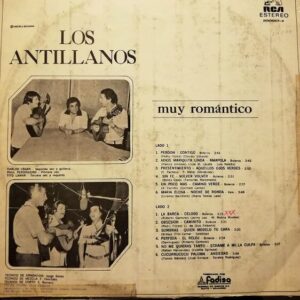 Disco de Vinilo Los Antillanos - Muy Romántico Vinyl Record