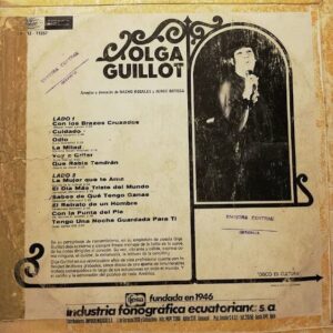 Disco de Vinilo Olga Guillot - Olga Guillot Vinyl Record
