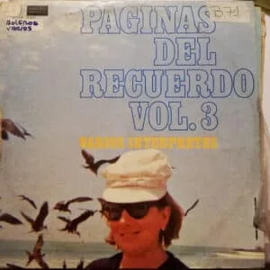 Disco de Vinilo Varios - Paginas Del Recuerdo Vol.3 Vinyl Record