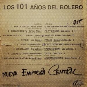 Disco de Vinilo Varios - Los 101 Años Del Bolero Vinyl Record