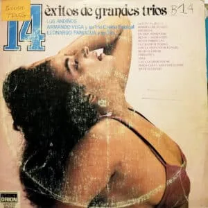 Disco de Vinilo Varios - 14 Éxitos De Grandes Tríos Vinyl Record