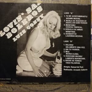 Disco de Vinilo Luis Conny - Lovin' Sax Boleros Vinyl Record