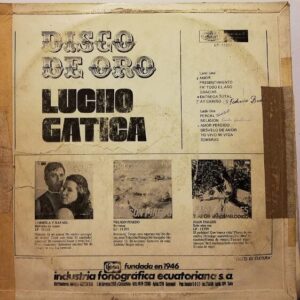 Disco de Vinilo Lucho Gatica - Disco De Oro Vinyl Record