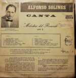 Disco de Vinilo Alfonso Solines - Melodias Del Recuerdo Vol. 2 Vinyl Record
