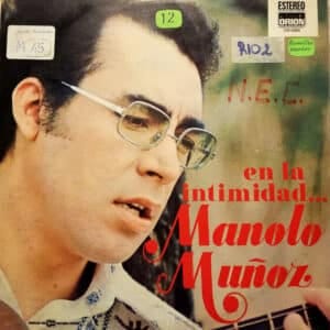 Manolo Muñoz  - En La Intimidad Con Manolo Muñoz Vinilo