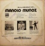 Disco de Vinilo Manolo Muñoz  - En La Intimidad Con Manolo Muñoz Vinyl Record