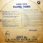 Disco de Vinilo Aqui Esta Daniel Toro - Aqui Esta Daniel Toro Vinyl Record