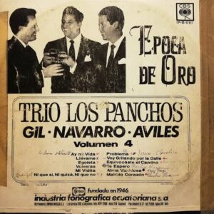Disco de Vinilo Trío Los Panchos - Época De Oro Vol. 4 Vinyl Record