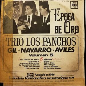 Disco de Vinilo Trío Los Panchos - Época De Oro Vol. 5 Vinyl Record