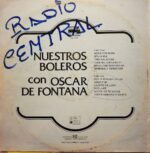 Disco de Vinilo Oscar De Fontana - Nuestros Boleros Con Oscar De Fontana Vinyl Record