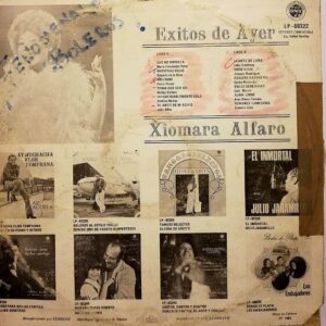 Disco de Vinilo Xiomara Alfaro - Éxitos Del Ayer Vinyl Record