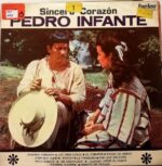 Disco de Vinilo Pedro Infante - Sincero Corazón Vinyl Record