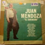 Disco de Vinilo Juan Mendoza - El Tariácuri Vinyl Record