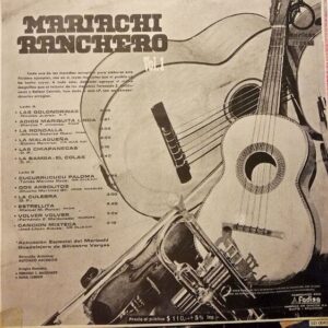 Disco de Vinilo Mariachi Ranchero - Mariachi Ranchero Vol. 1 Vinyl Record