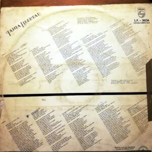 Disco de Vinilo Tania Libertad  - Alguien Cantando Vinyl Record